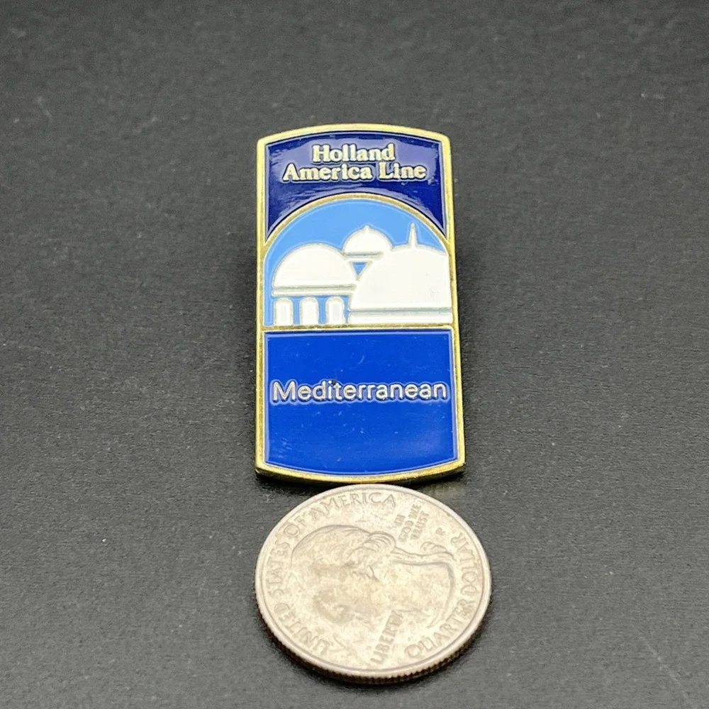 Holland America Line‎ Mediterranean Lapel Hat Pin
